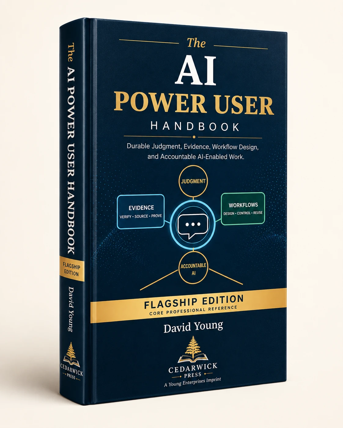 The AI Power User Handbook by David Young, Flagship Edition cover